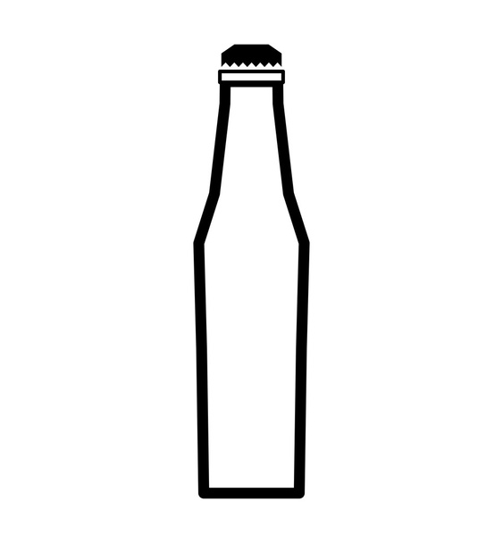 Ícone de garrafa. Design de refrigerante e bebida. Gráfico vetorial
 - Vetor, Imagem