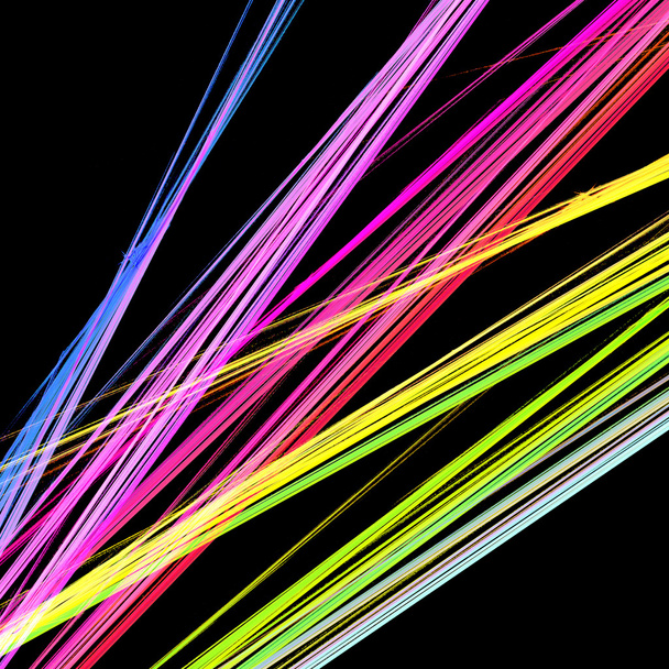 Abstract rainbow lines - Photo, Image