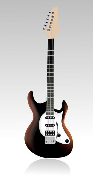 Guitarra eléctrica del vector
 - Vector, imagen