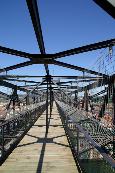 Most wiszący Portugalete - Zdjęcie, obraz