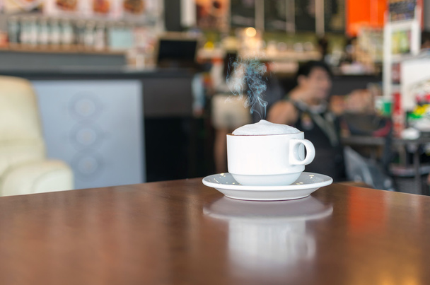 White coffee cup  - Foto, Imagen