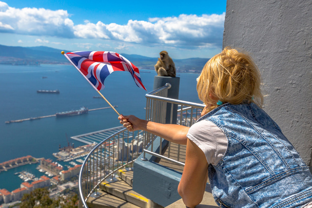 The symbols of Gibraltar - Photo, Image