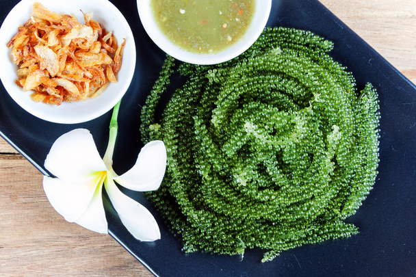 caviar verde alimentos crus
 - Foto, Imagem
