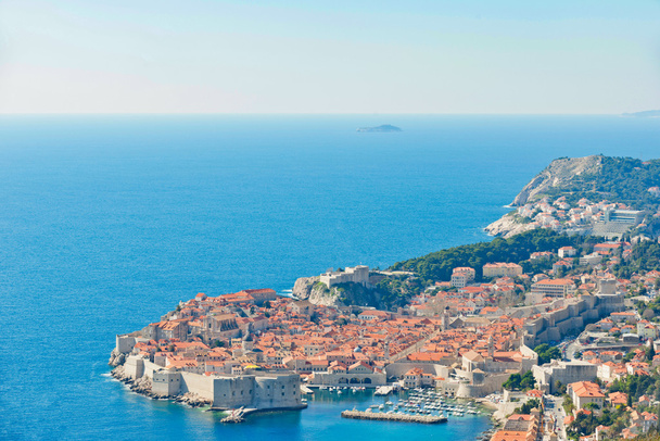 cidade de Dubrovnik na Croácia
 - Foto, Imagem