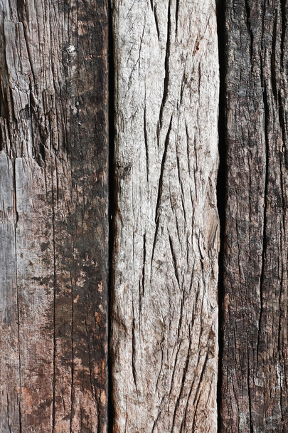 Traviesas de ferrocarril de madera vieja arquitectura abstracta decoración de la construcción madera antigua superficie madera textura fondo natural diseño
 - Foto, imagen