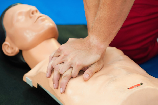 Resuscitation training procedure - Valokuva, kuva