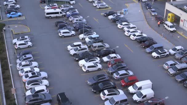 Outdoor Car Parking - Footage, Video