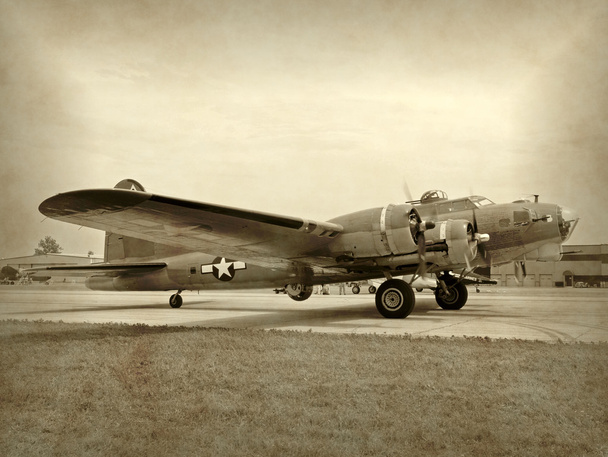 Bomber aus dem Zweiten Weltkrieg - Foto, Bild