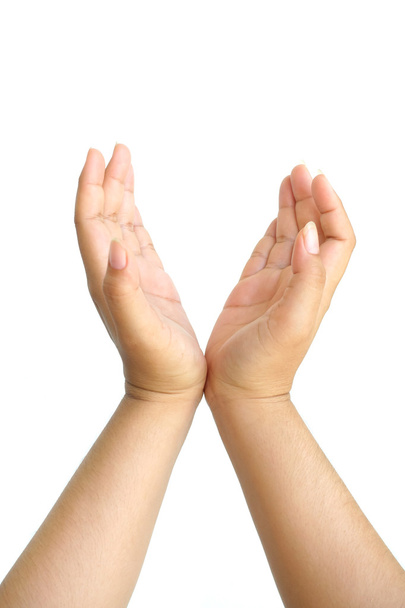 két kézzel, tartása biztonságos - Fotó, kép
