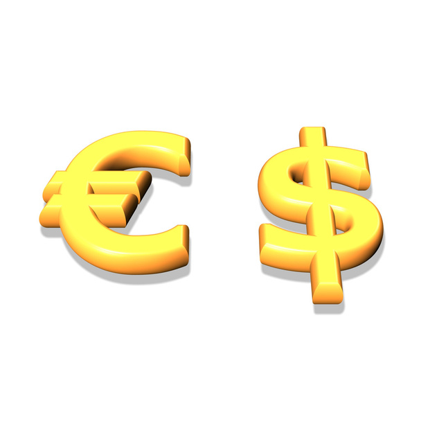 Doları & euro. - Fotoğraf, Görsel