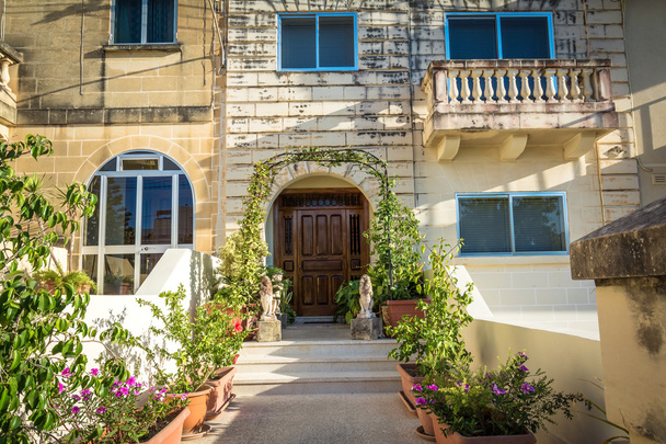 Sisäänkäynti taloon, Malta
 - Valokuva, kuva