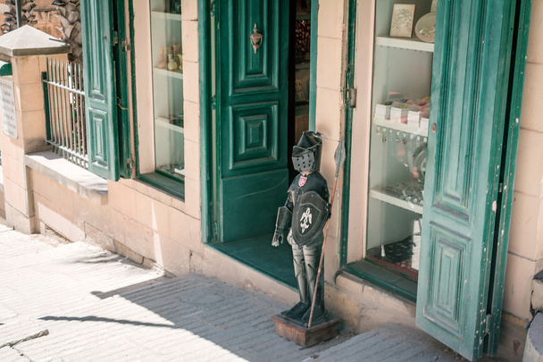 Maltese knight at the shop - Photo, Image