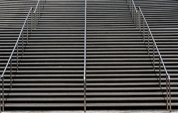 Moderní hliníková schodiště případ - Fotografie, Obrázek