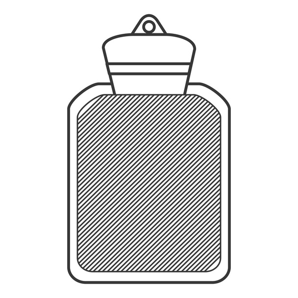 icono de botella de agua caliente
 - Vector, imagen