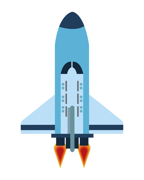 Icono del transbordador espacial - Vector, imagen