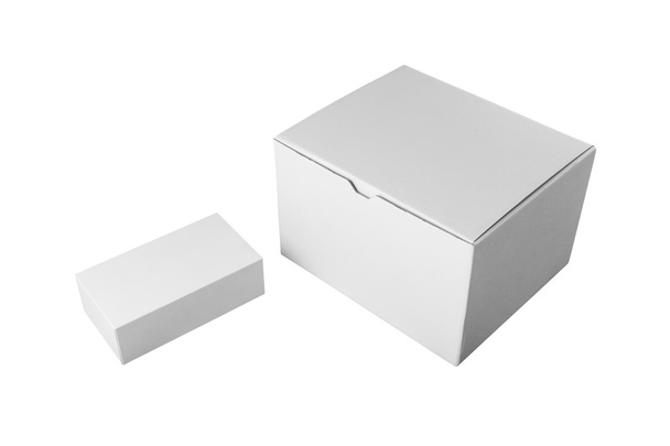 Boîte blanche vierge
  - Photo, image
