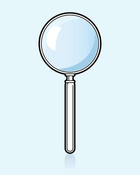 Magnifier - Vector, Image
