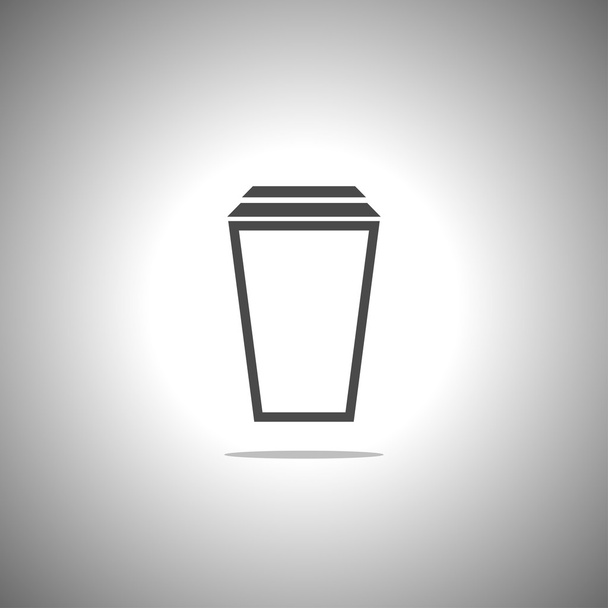 vector de café e xícara de chá
 - Vetor, Imagem