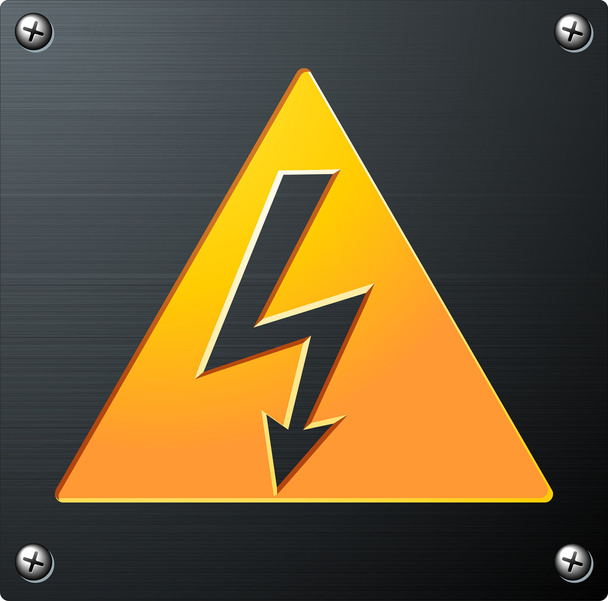 High Voltage Sign - Vector, Image