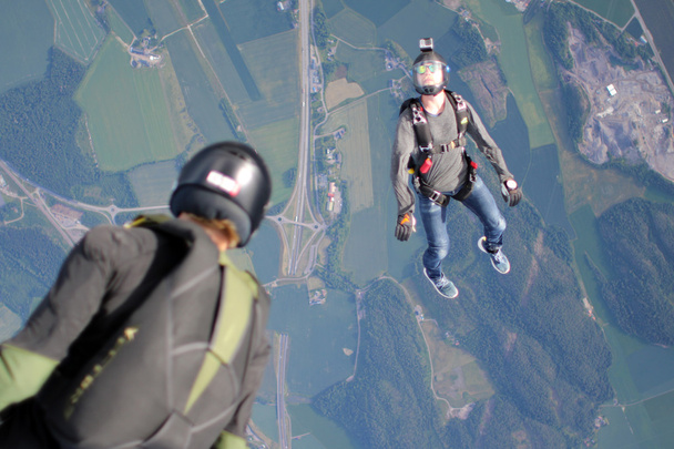 Skydiving in Norvegia
 - Foto, immagini