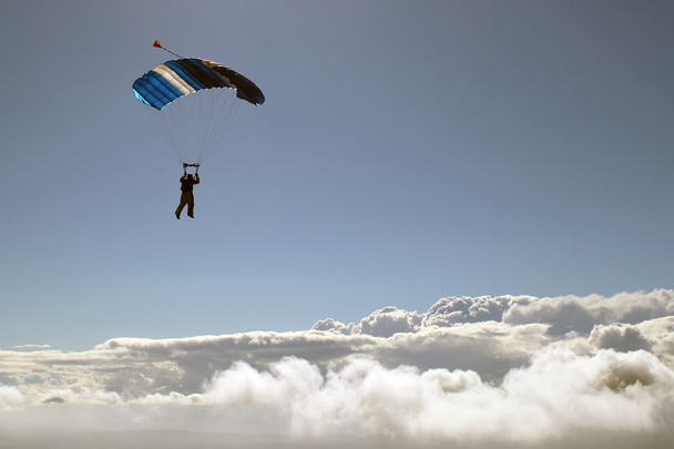 Skydiving en Norvège
 - Photo, image