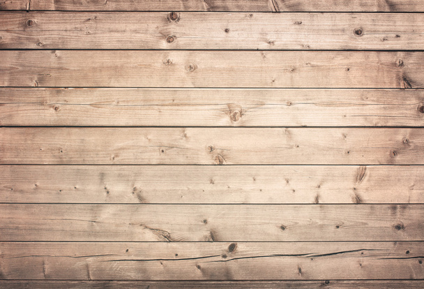 Dark brown wooden wall, fence planks - Photo, Image