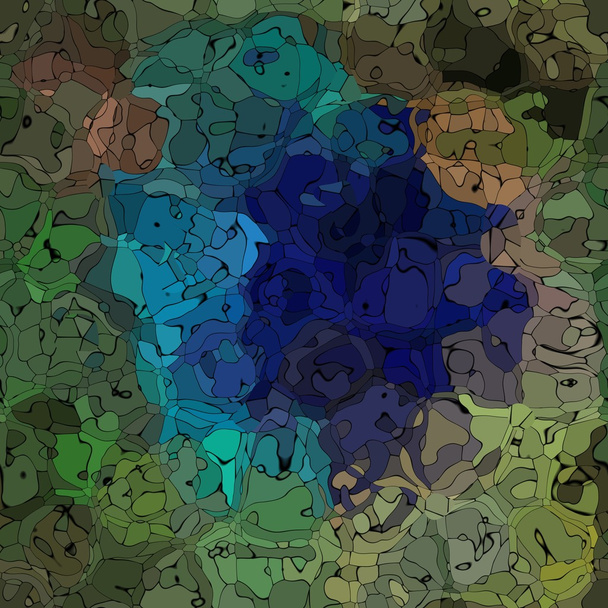 современный абстрактный окрашенный фон текстуры рисунка - натуральный зеленый, синий и коричневый
 - Фото, изображение
