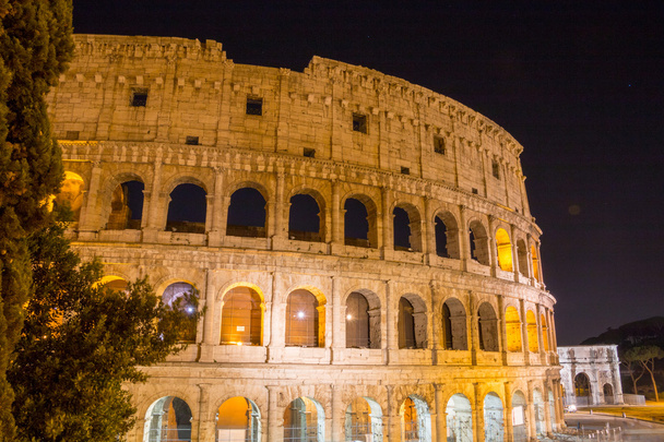 colosseum in Rome, Italië - Foto, afbeelding