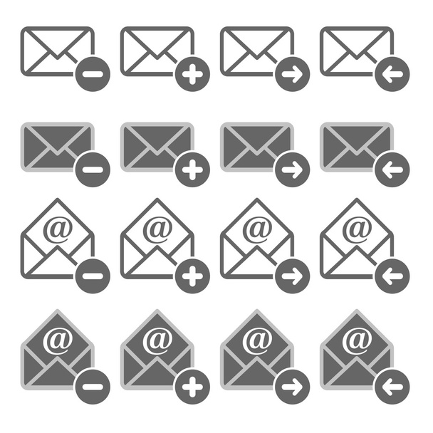 vector of mail icon - Vektor, Bild