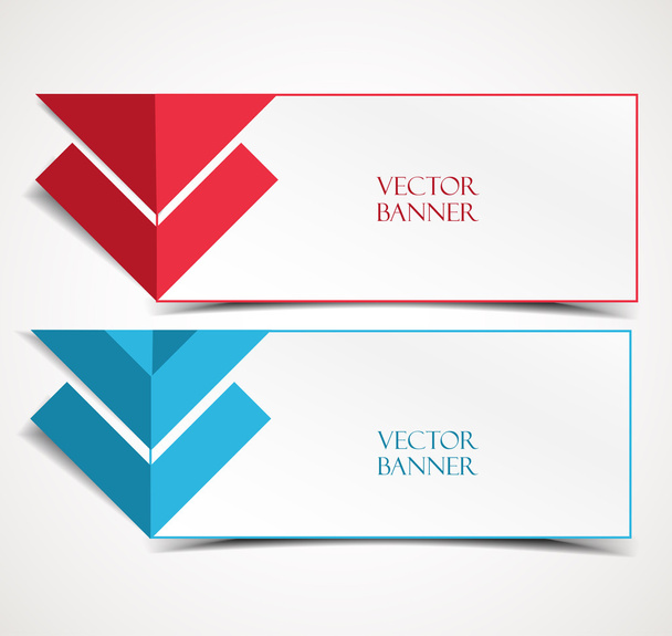 Vector modern banners - Vector, Image