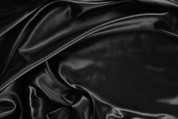 Tessuto di seta nero
 - Foto, immagini