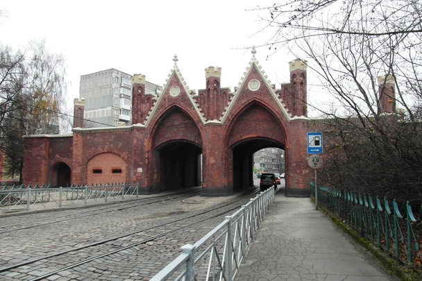 Ville russe Kaliningrad, vue et architecture
 - Photo, image