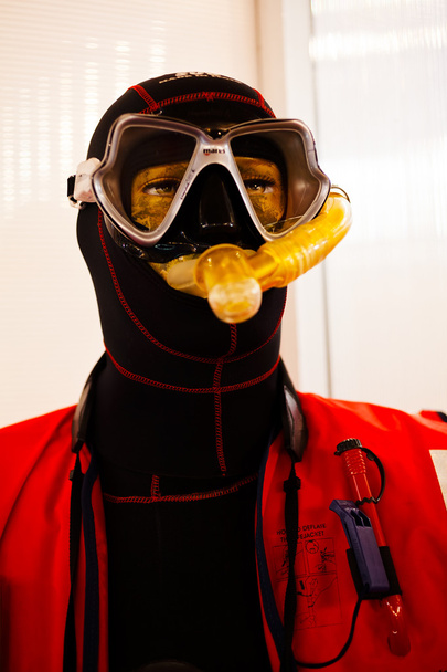 protective suits and masks for divers - Photo, Image
