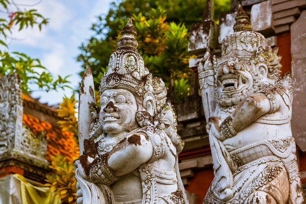 Buddhist temple of Banjar - island Bali Indonesia - Fotoğraf, Görsel