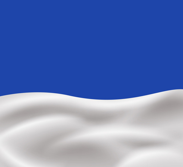 milk splash on blue background - Vector, Image