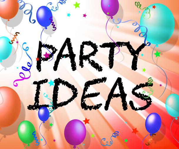 Party Ideat edustaa harkita keksintöä ja pohdintoja
 - Valokuva, kuva