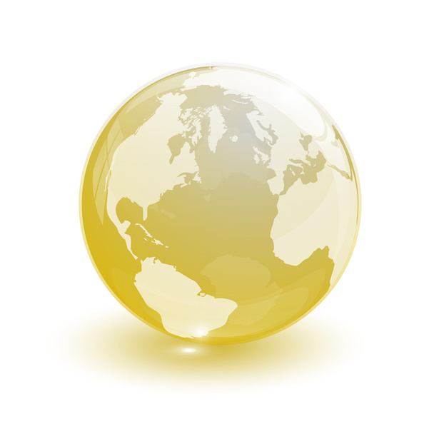 sfera di vetro di cristallo per globus
 - Vettoriali, immagini