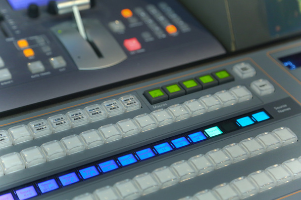 Video and audio production switcher - Photo, Image