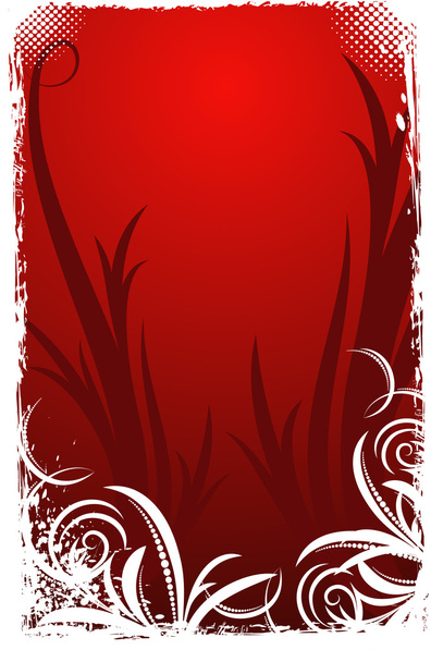 Elegant red background - Vector, afbeelding