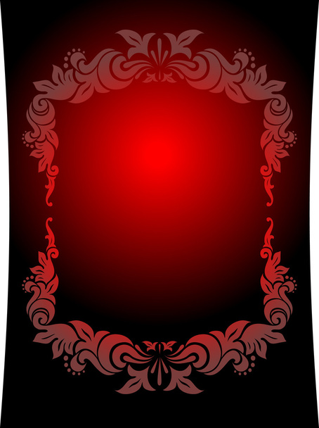 Elegant red background - Vettoriali, immagini