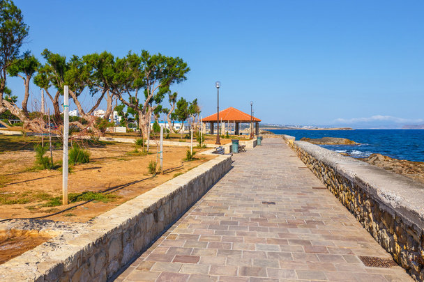 ανάχωμα στα Χανιά, Κρήτη, Ελλάδα - Φωτογραφία, εικόνα