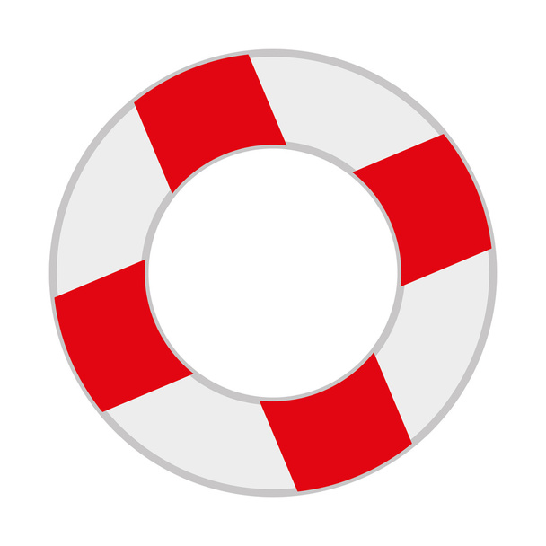 lifeguard flutuar design ícone isolado
 - Vetor, Imagem