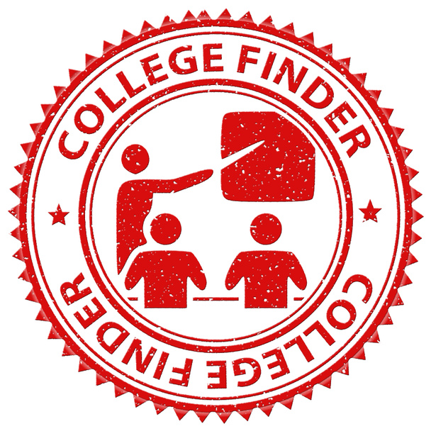 College Finder Indicates Search For And Choose - Photo, Image