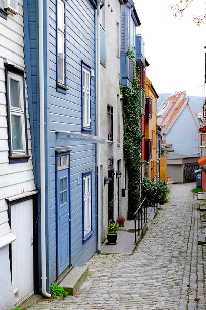 The old Scandinavian streets - Φωτογραφία, εικόνα
