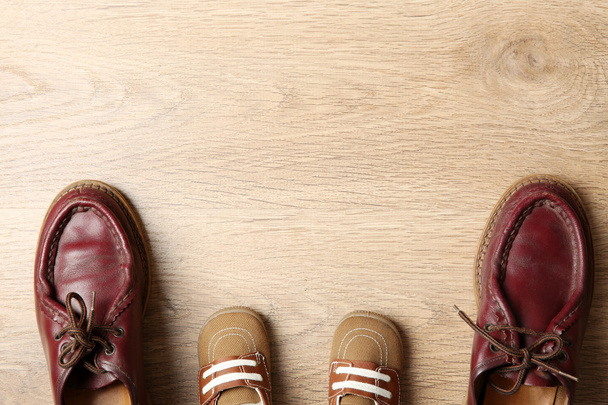 Big and small shoes  - 写真・画像