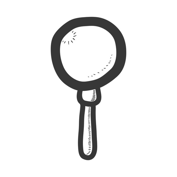Icono de Lupe. Diseño de búsqueda. gráfico vectorial
 - Vector, Imagen