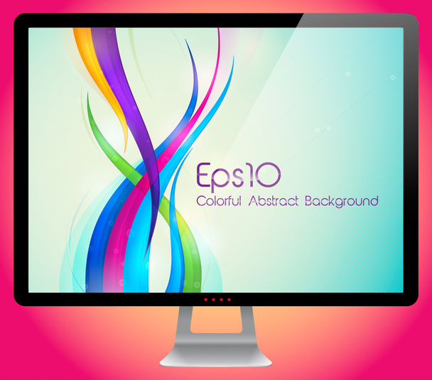 Colorful Abstract Background part - Διάνυσμα, εικόνα