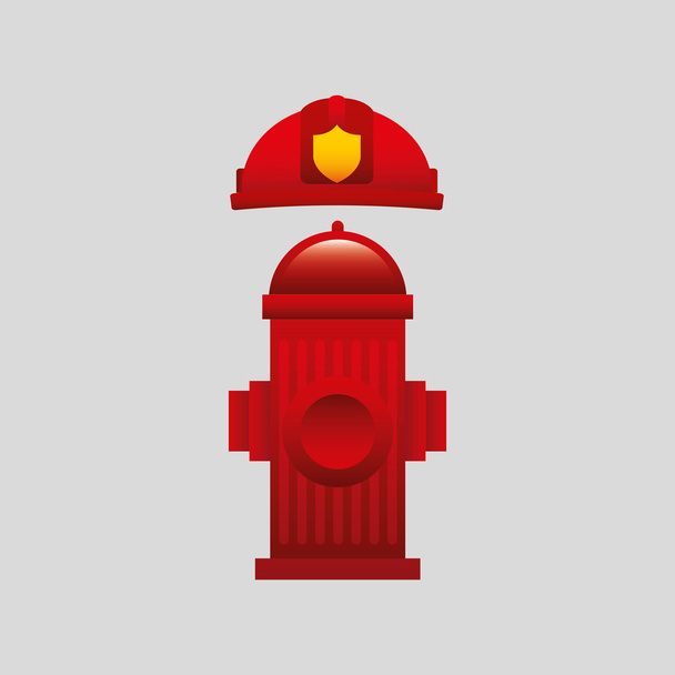icona del lavoro pompiere
 - Vettoriali, immagini