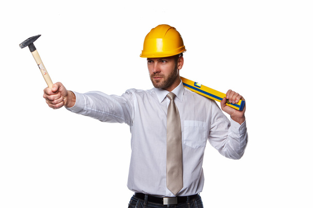 Professional worker in a shirt - Фото, изображение