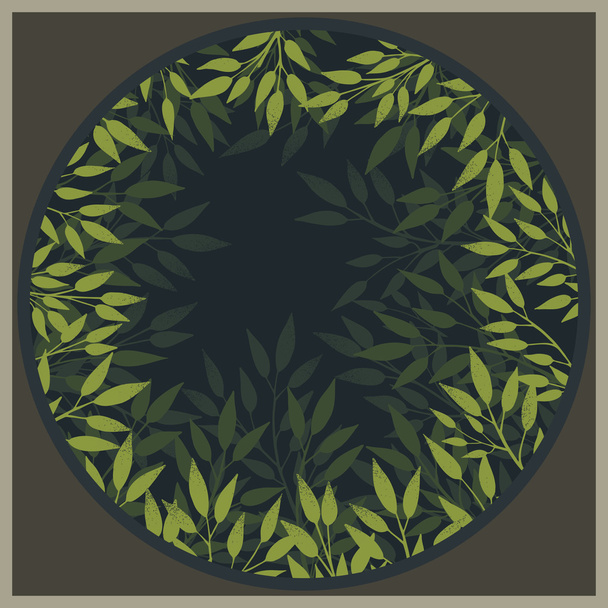 pattern of leaves1 - Vector, Image